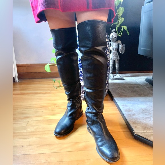 MICHAEL KORS KNEE HIGH BOOTS 👢💓 - Picture 1 of 6